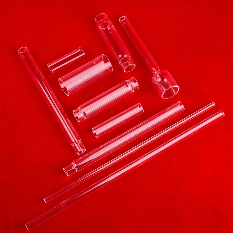High Quality Clear Quartz Glass Tube Large Diameter Quartz Tube Quartz Glass Pipe