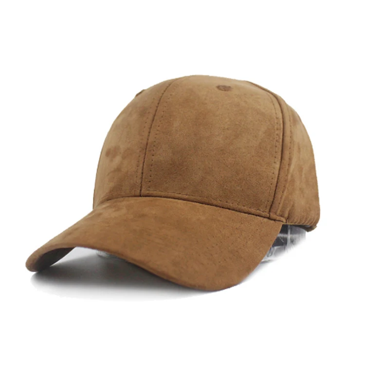 Soft Suede Baseball Cap Casual Solid Color Sports Hat Bone Snapback Adjustable Breathable Dad Hats Sports Cap For Women And Men