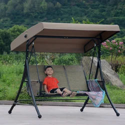 High quality outdoor leisure swing rattan swing bed garde patio swing for patio furniture