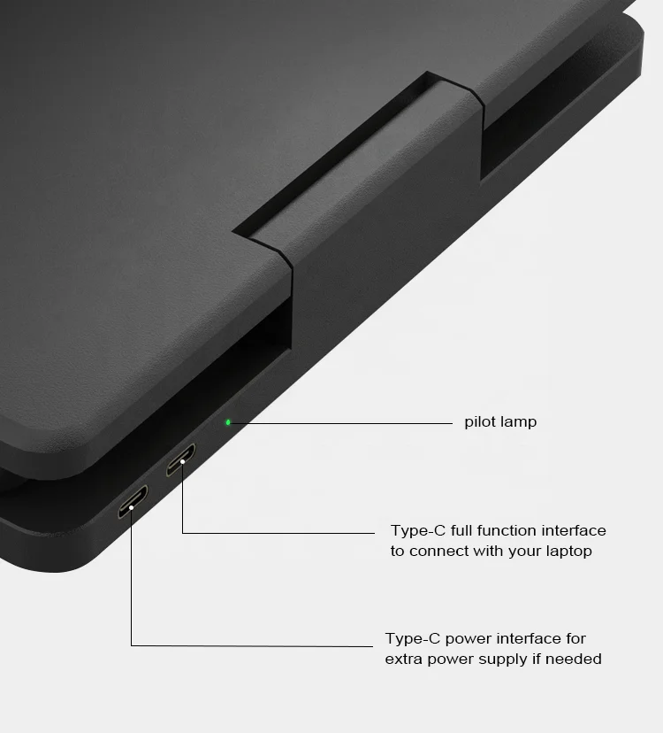 14' dual screen laptop HDR triple portable monitor for laptop FHD IPS hdr laptop screen extender portable