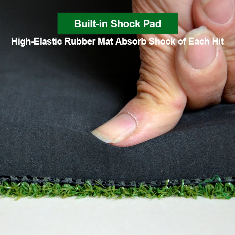 Wholesale Custom Golf Training Mat Premium Artificial Grass Golf Hitting Swing Mat Backyard Golf Practice Hitting Mat
