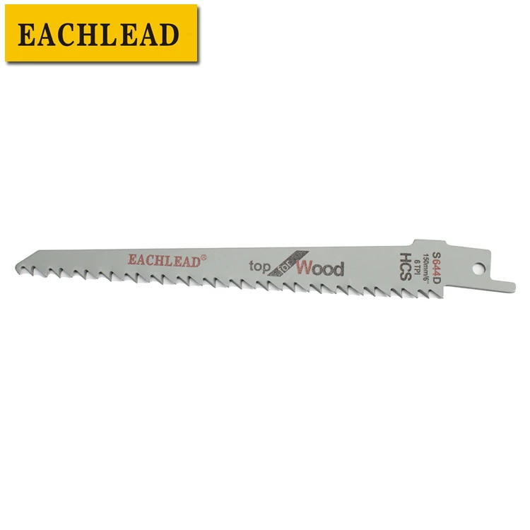 Electric saw fitting reciprocating / Sabre saw blades fast cut wood/plastic pipe item S644D