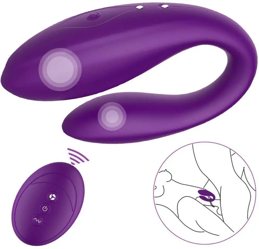 10 Mode U Wearable Dildo Wireless Remote Control Vibrator for Couple Female G Spot Stimulator Sex Toys Goods for Women Adults