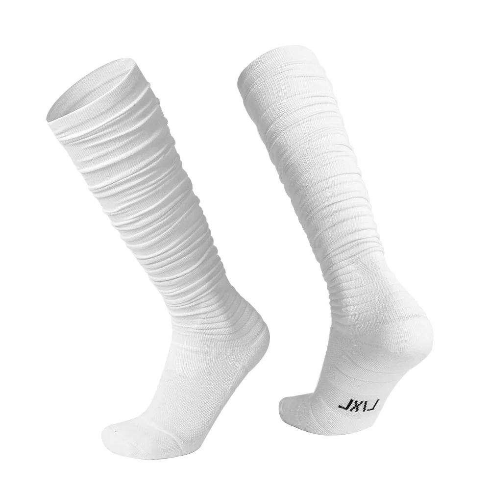 New Hot selling NFL super long pile socks adult football rugby socks thickened cushioning any terry cotton high socks