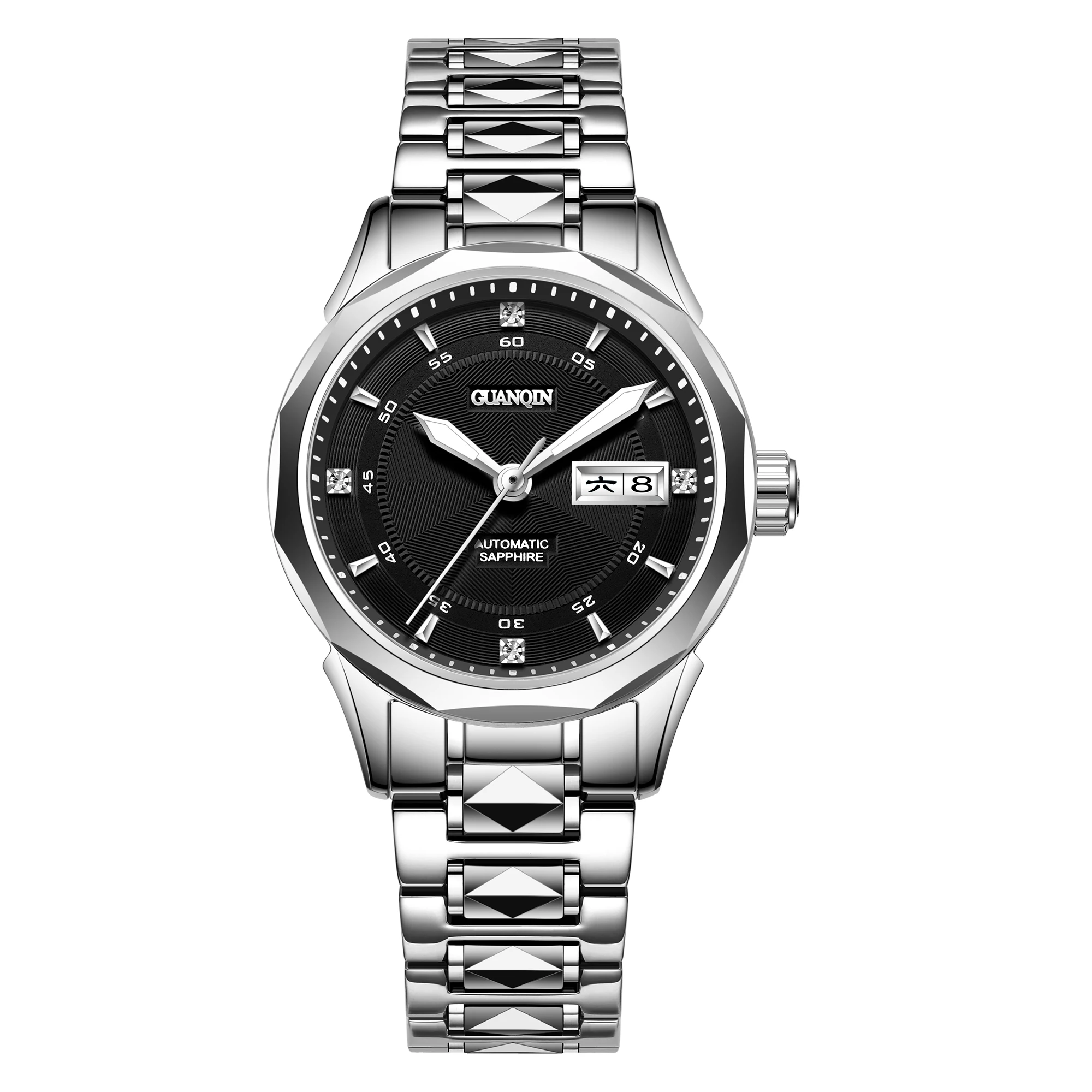 OEM женские автоматические часы Последние Механические Женские Подарочные сетчатые часы с ремешком