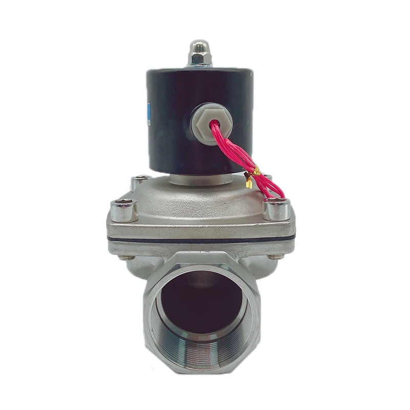 Best Price  2' Stainless Steel DN50 Water Air Solenoid Valve 12v Dc 220v Ac 2S500-50 Valve