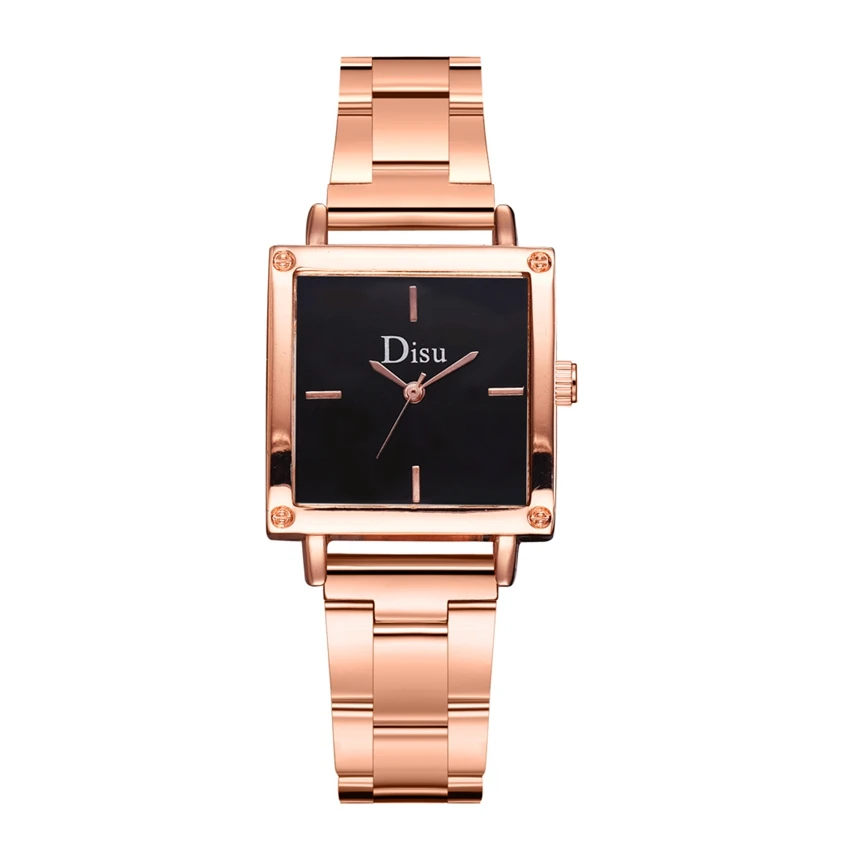 
Square Surface Dial Quartz Watches For Women Luxury Simple Stainless Steel Bracelet Woman Watch Fashion Sports Clock Gift 