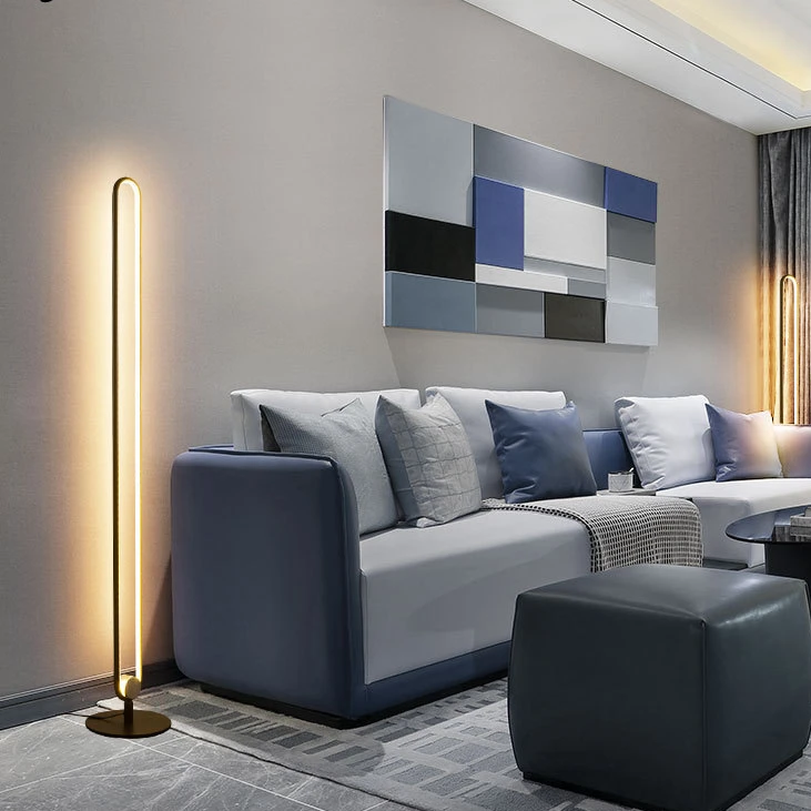 Home Decorations  Living Room Bedroom Floor Modern Table Lamp Smart APP Lamp Remote Control Night Light Rgb Standing Lamps