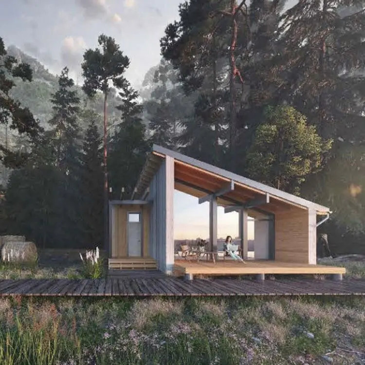 Фабрика Китая хорошее качество сборный сип-Хаус быстрая сборная Роскошная сэндвич-панель дом