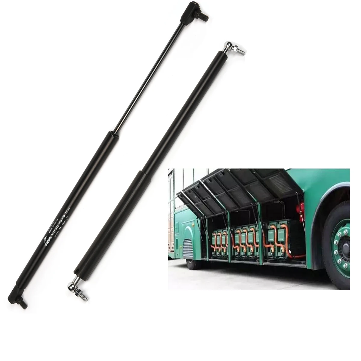 Pneumatic Gas Cylinder Damper Gas Piston Easy Lift Gas Spring  With Customized Stroke For Truck Car