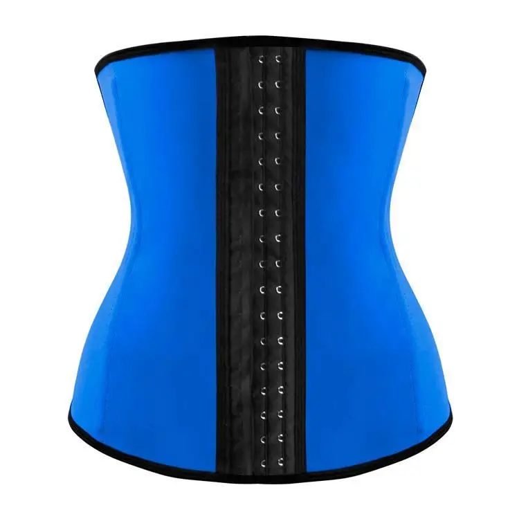 Fajas Colombiana 3 hook Latex Waist Trainer 9 Steel Boned Corset