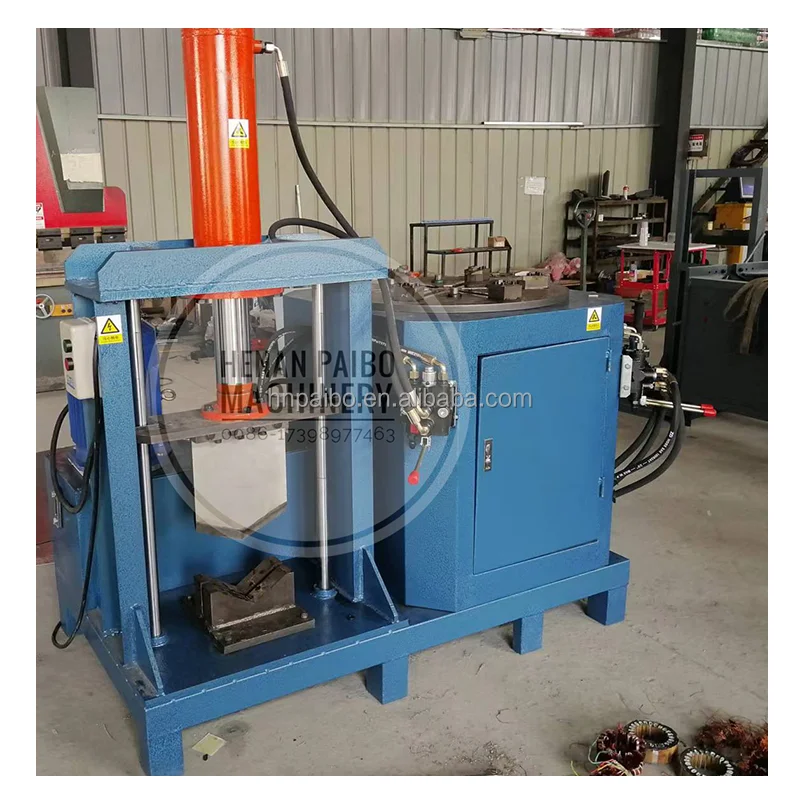 High Efficiency Waste Motor Dismantling Machine Scrap Motor Recycling Stator Cutting Machine