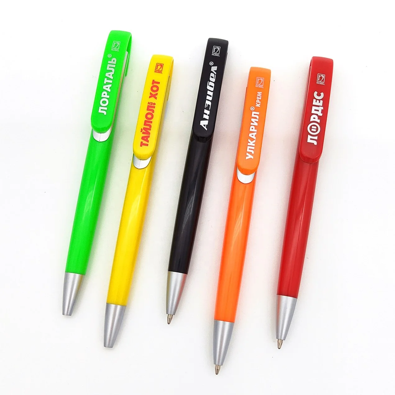 custom advertising pen nice printing retractable disposable promotional ballpoint oil pens plastic with logo