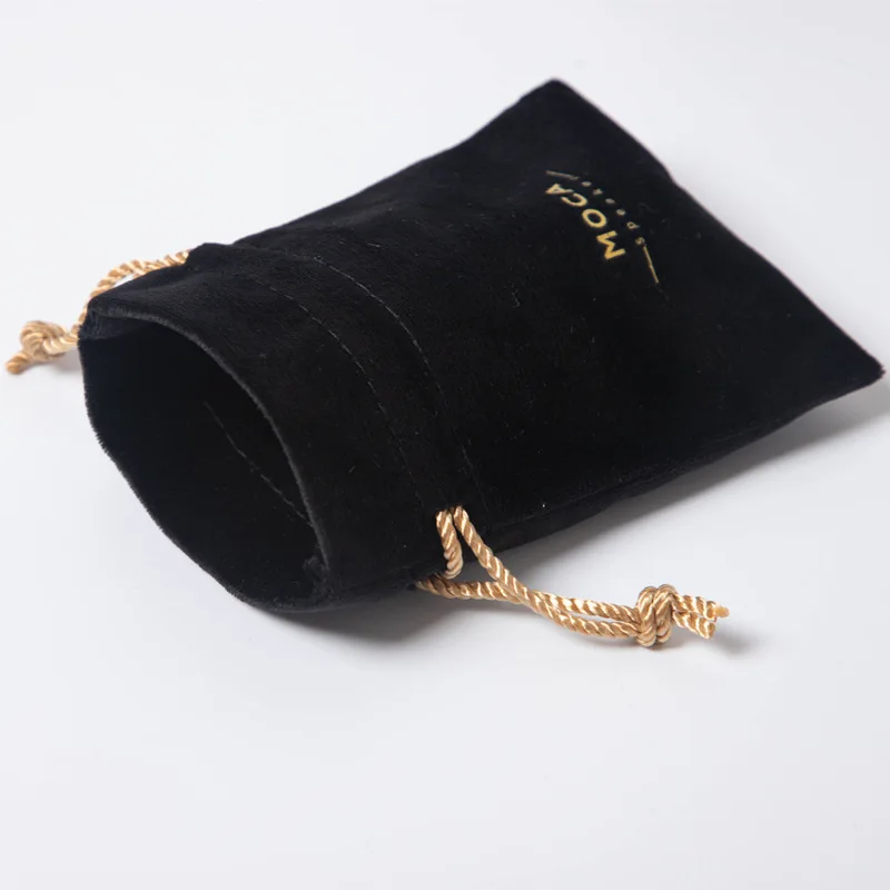 Round bottom drawstring velvet wedding dust tarot bags jewelry pouches