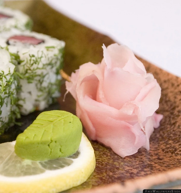 Натуральный маринованный белый имбирь суши для японского ресторана