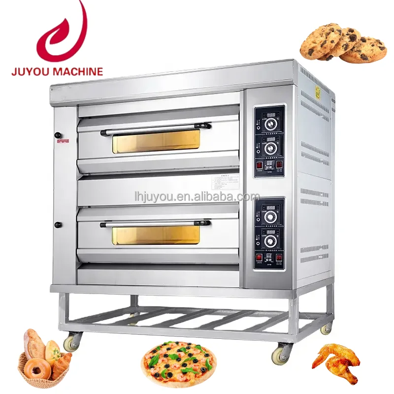 JY Professional Commercial Restaurant Equipment Baked Potato Oven Electric Kitchen Biscuit Cake Gas Deck Bakery Machine