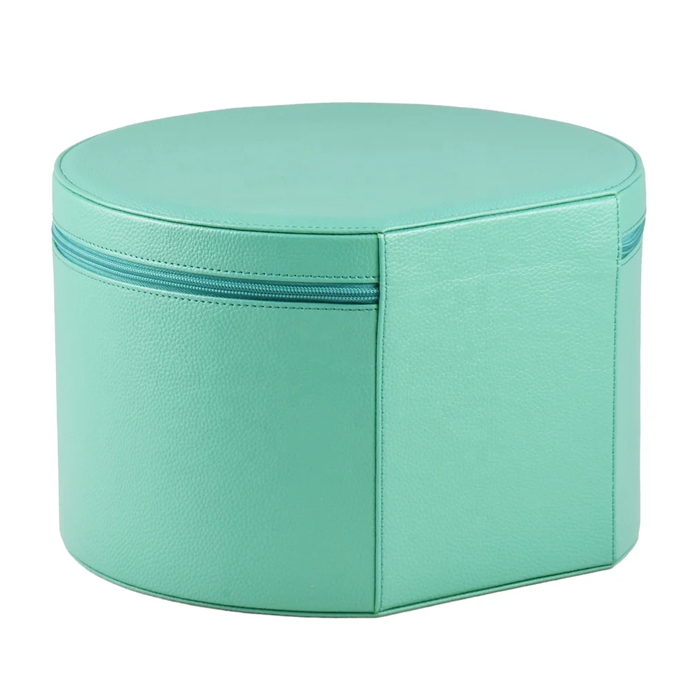 luxury leather custom hat gift box packaging