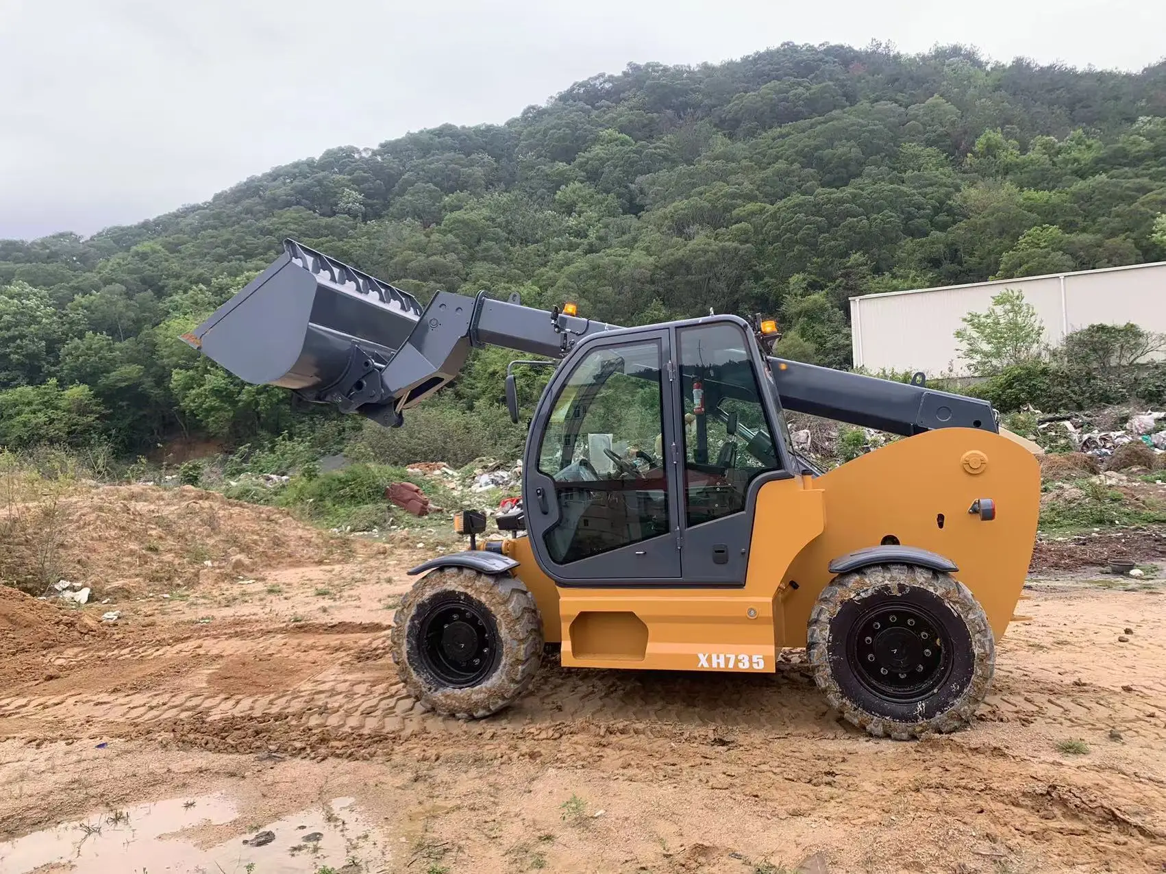 Xinghao everun mini small Telehandler  Lift Forklift 3 ton telescopic handler forklift telescopic handler loader price