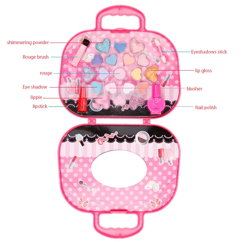 Most Popular Kids Play Game Makeup Set Toys Girl DIY Toy Pretend Play Beauty Makeup Toy