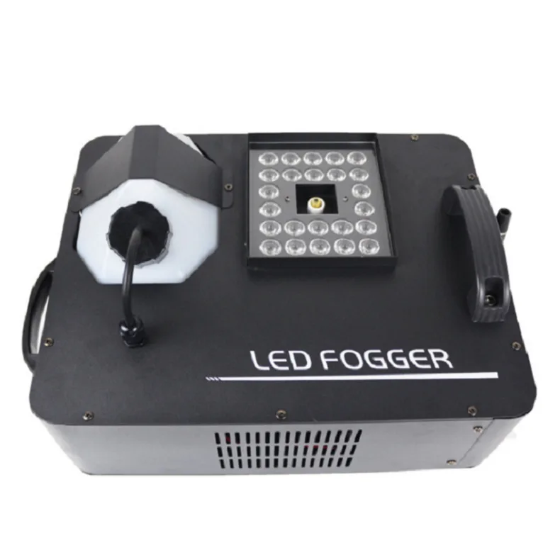 1500W 900W Professional Stage Effect fog machine LED 24 pcs RGB up Fog Smoke Machine for Music Show