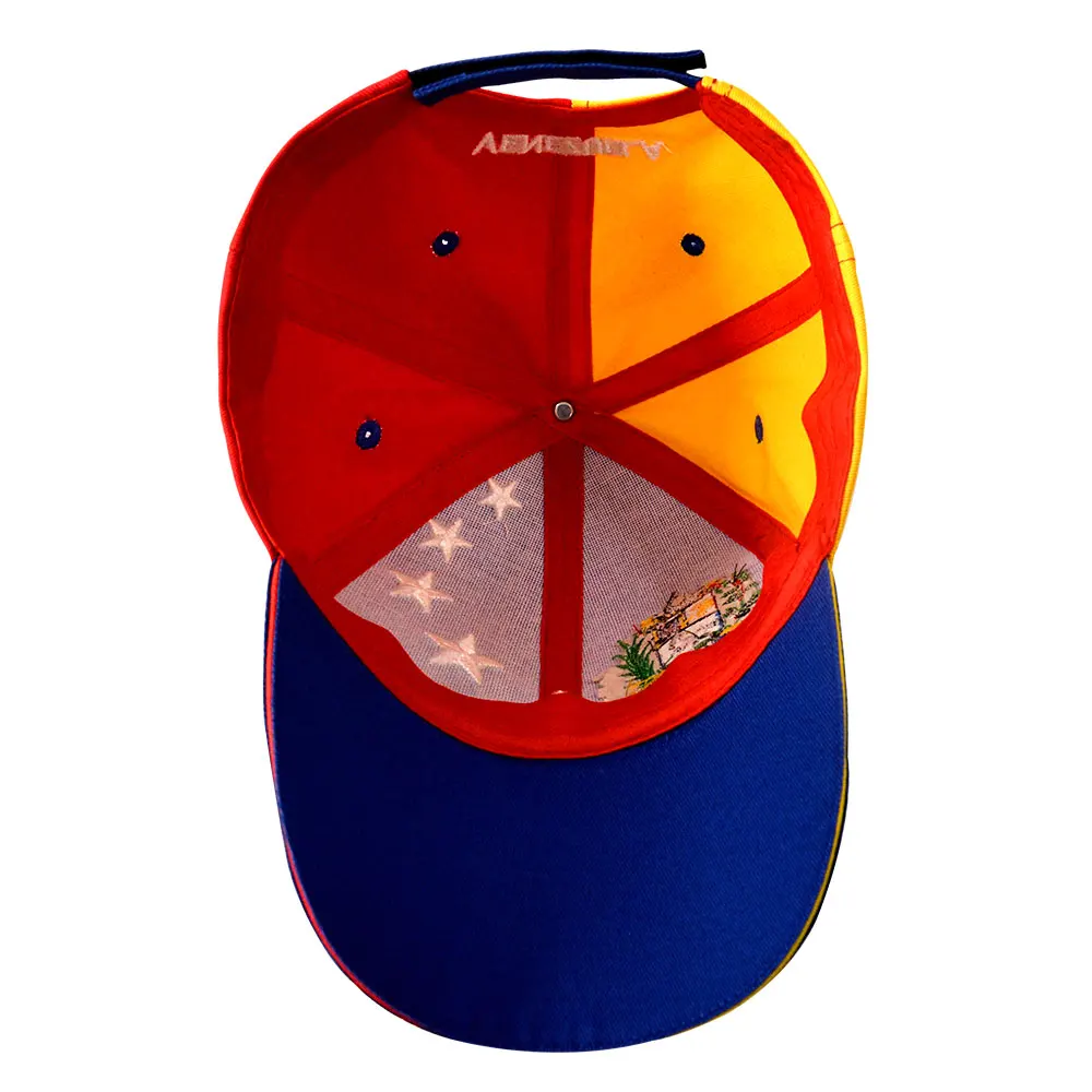 Wholesale Outdoor Sport Men Women Venezuela 7 Star Baseball Caps Embroidery Seven Star Venezuela Gorras Venezuelan Baseball Cap
