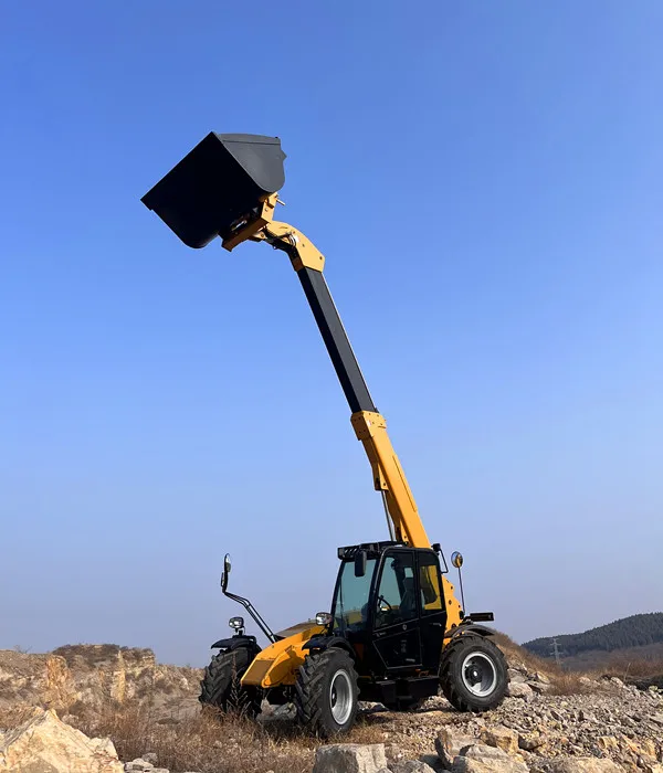 Telescopic Loader Forklift 7m   4WD applicable ploutry farming feeding additive