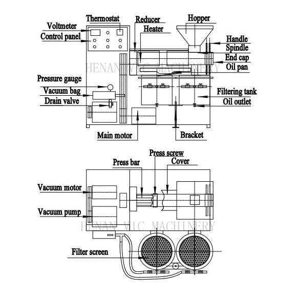6yl-100T oil press 