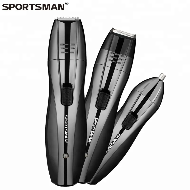 SPORTSMAN 2020 новый дизайн 417 Электрический Sideburn Машинка для удаления волос в носу бритвы 3in1