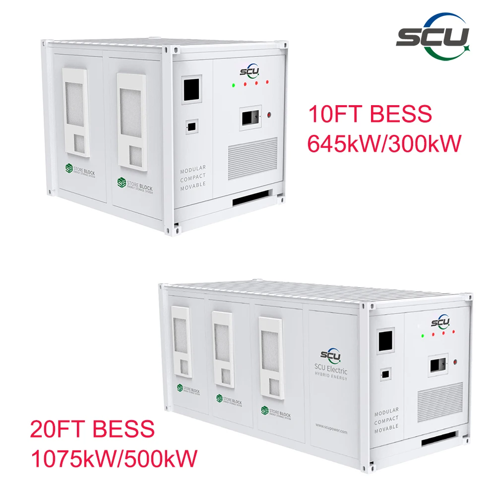 ESS Container 500kW 1MW 2MW 3MW battery energy storage system with bidirectional inverter off grid battery storage