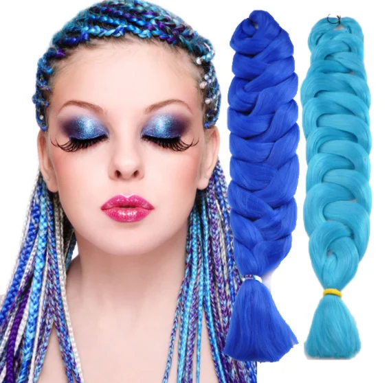 
Wholesale high quality synthetic ombre expression jumbo braiding hair 