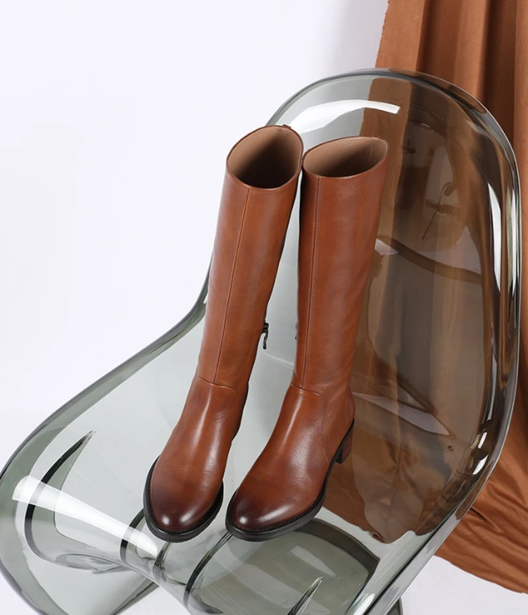 China Supplier Direct Selling Patchwork Rubber Anti-slippery And Hard-wearing Fashion Women Boots