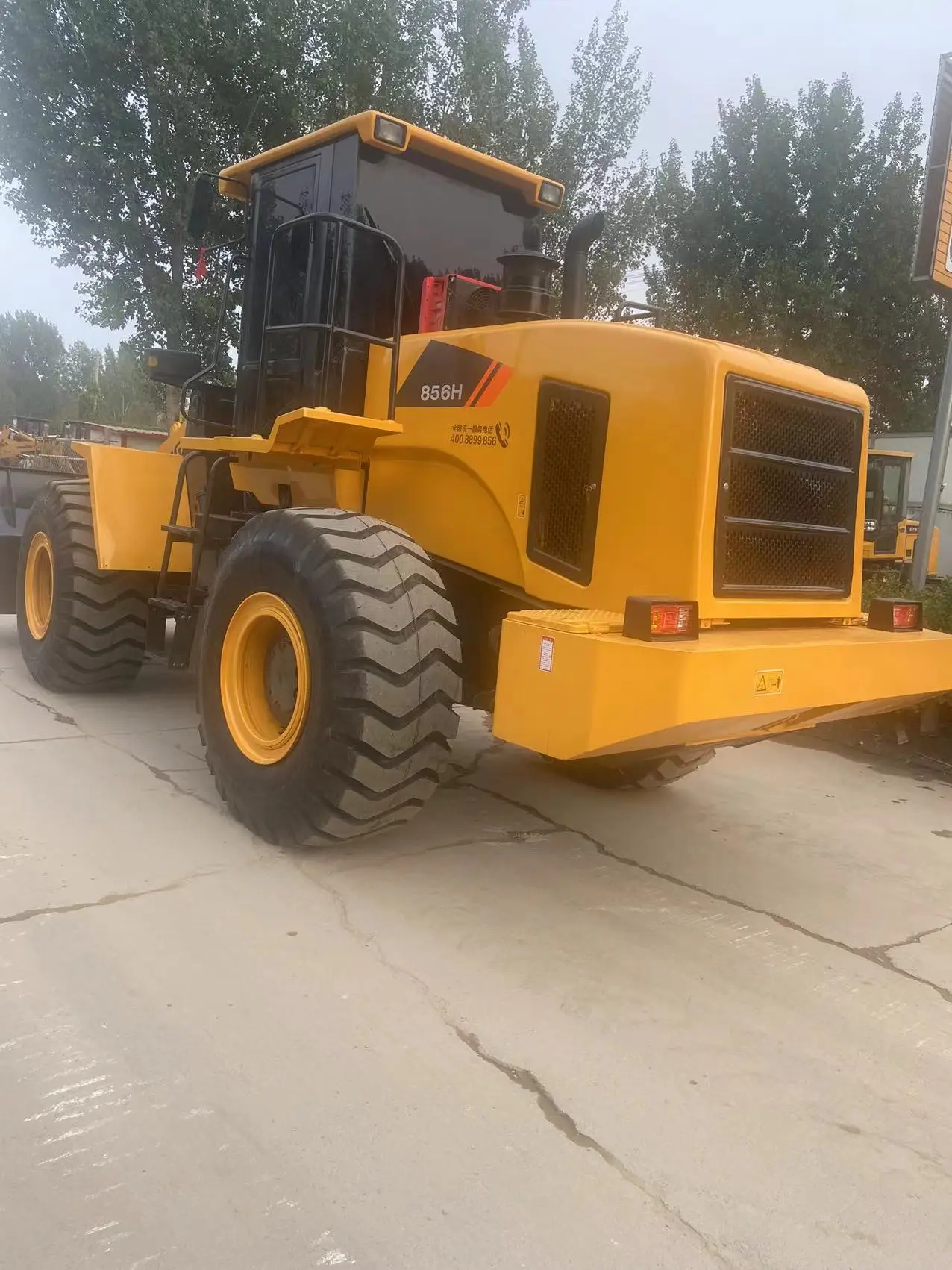 Good Condition Second Hand 6 Ton used liugong 856h wheel loader SDLG loaders used front loader