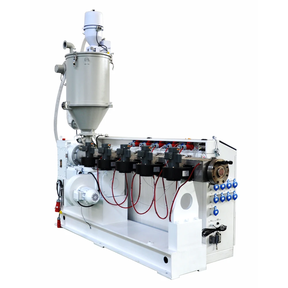 Filler color Master batch pellets granules Single Screw Plastic Extruder manufacturer output 200 300 400 500 700kg/h  For Sale