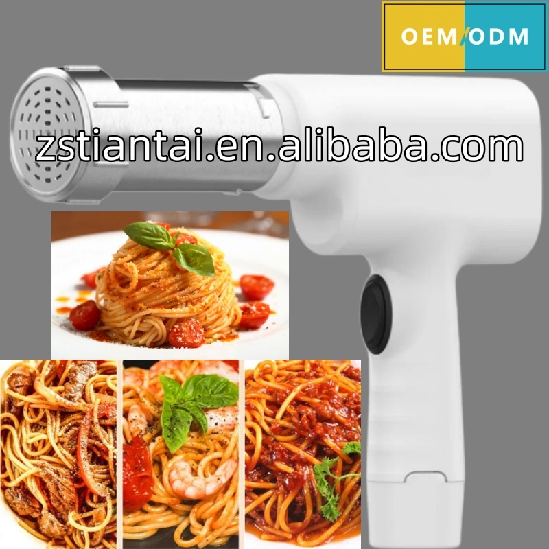 New style manual noodle making machine hand held electric dough press machine mini spaghetti pasta maker making machine
