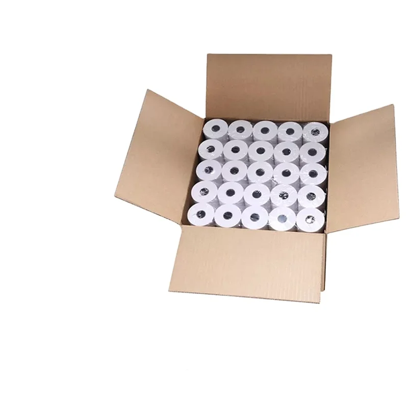 Factory Wholesale Most popular 80*80 57*40 POS ATM Thermal Paper Roll for Check Thermal Cash Receipt Tape