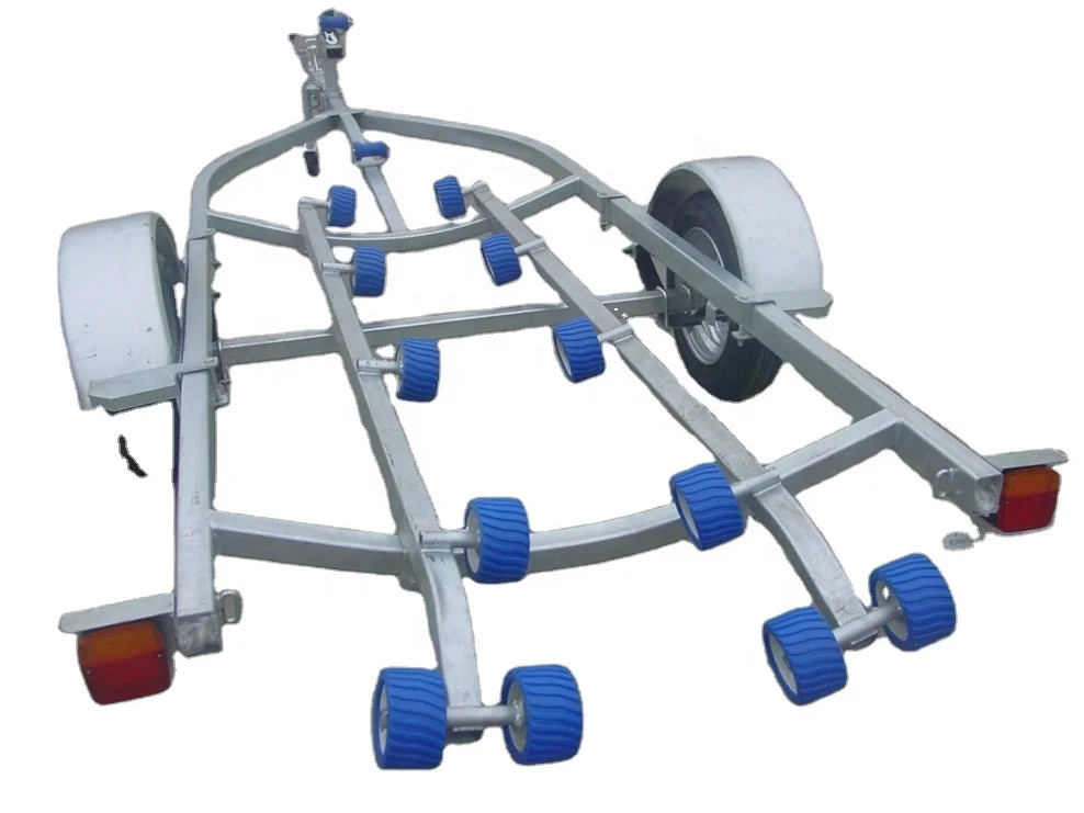 Supplier Sale Hydraulic lifting Small/Mini Jet ski trailer with roller system CT0065D