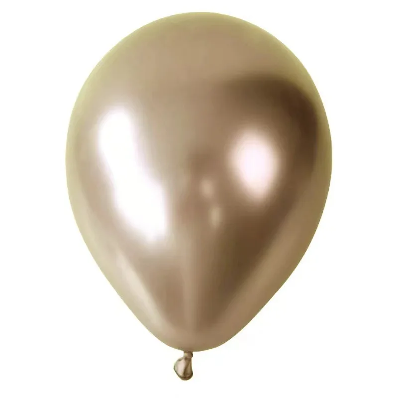 Hot Selling 12inch Party Decoration Latex Metal Chrome Balloon Shiny Balloons For Birthday Party