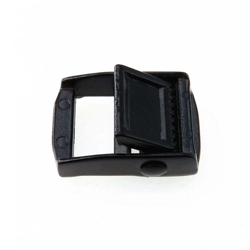 Black Cam Buckle Zinc Alloy Ratchet Tie Down Lashing Strap Buckle for Webbing Belt