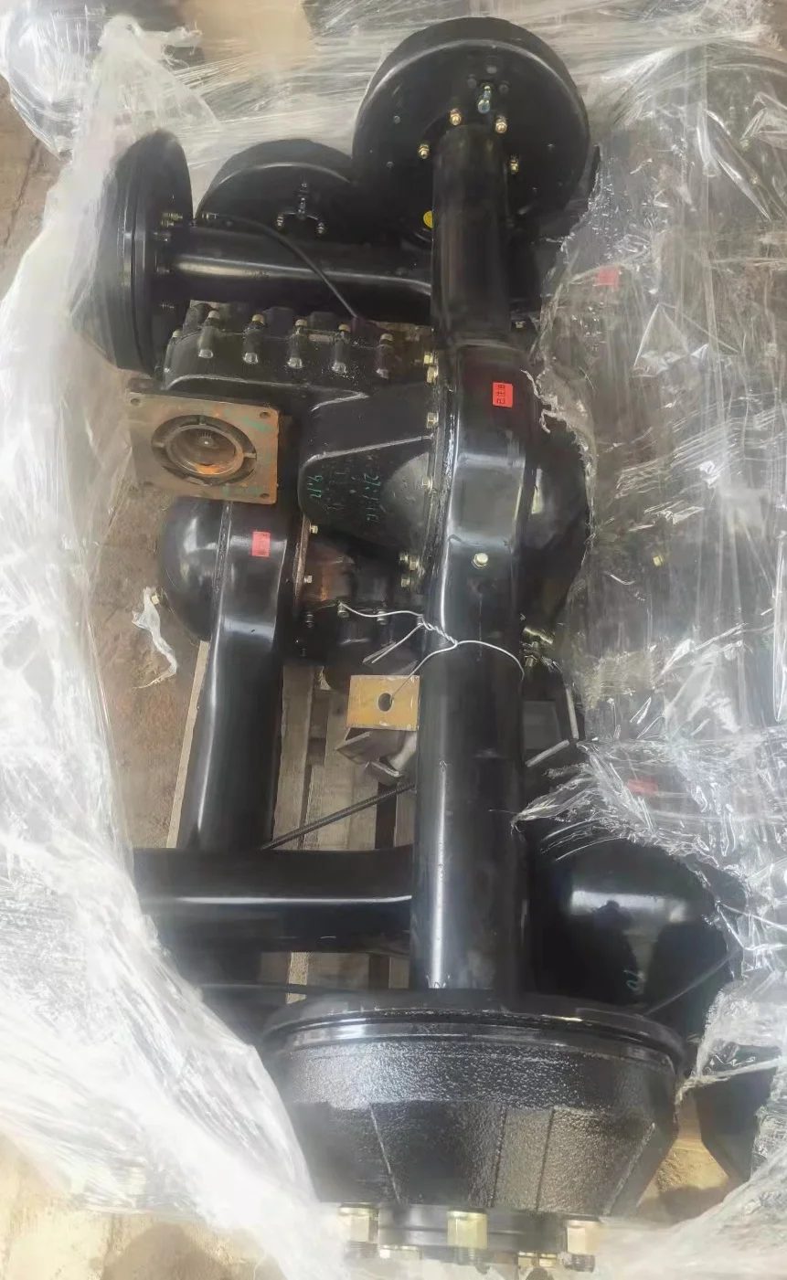 4X4 6Ton Electric Aircraft Tow Tugs and Pushback Tractors Trailer Front/Rear Wheel Solid Drive Axles with 10kw AC Motor Power