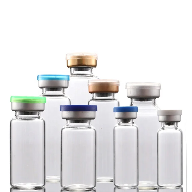 3ml 5ml 7ml 10ml ISO GMP Transparent Vaccine Medication Borosilicate Glass Bottle Vial