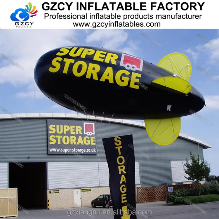 Открытый Летающий надувной корабль гигантский blimp/Самолет/blimp для продажи