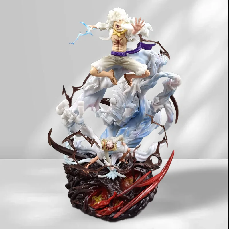 Botu hot action Figures LX Luffy Action Figures Gear 5 Nika Monkey D. Luffy Anime Figurine PVC Model Collection Toys Gifts