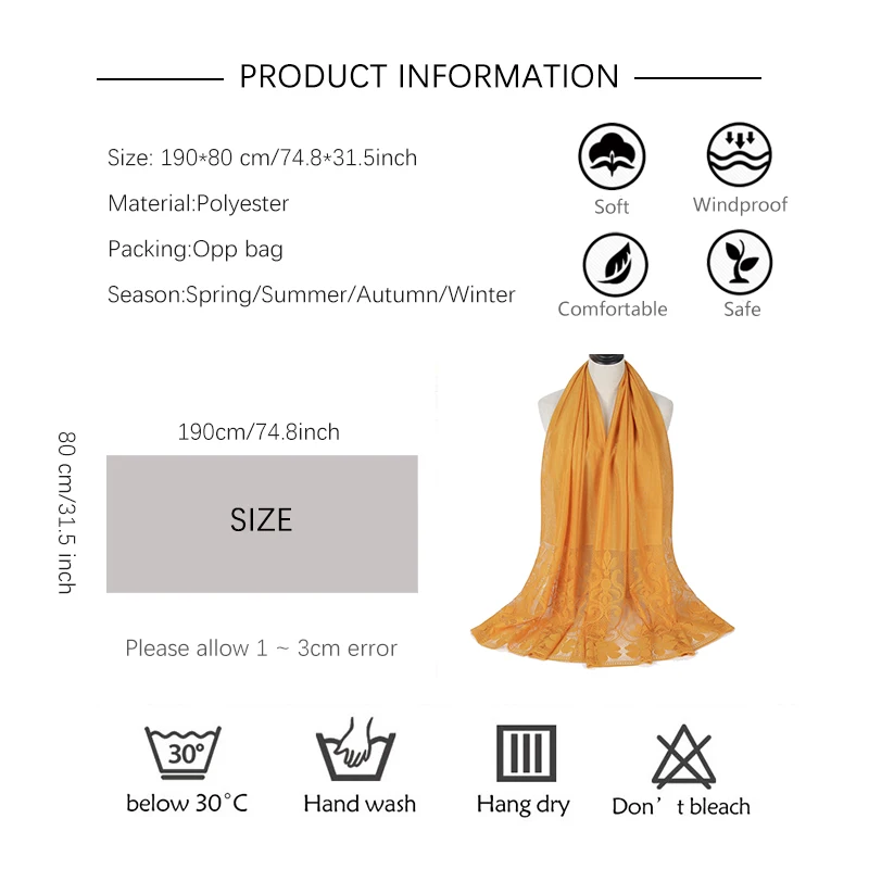 2021 New Women Jersey Scarf Soft Plain Cotton Instant Hijab Shawls and Wraps foulard femme muslim Hijabs Ready To Wear Headscarf