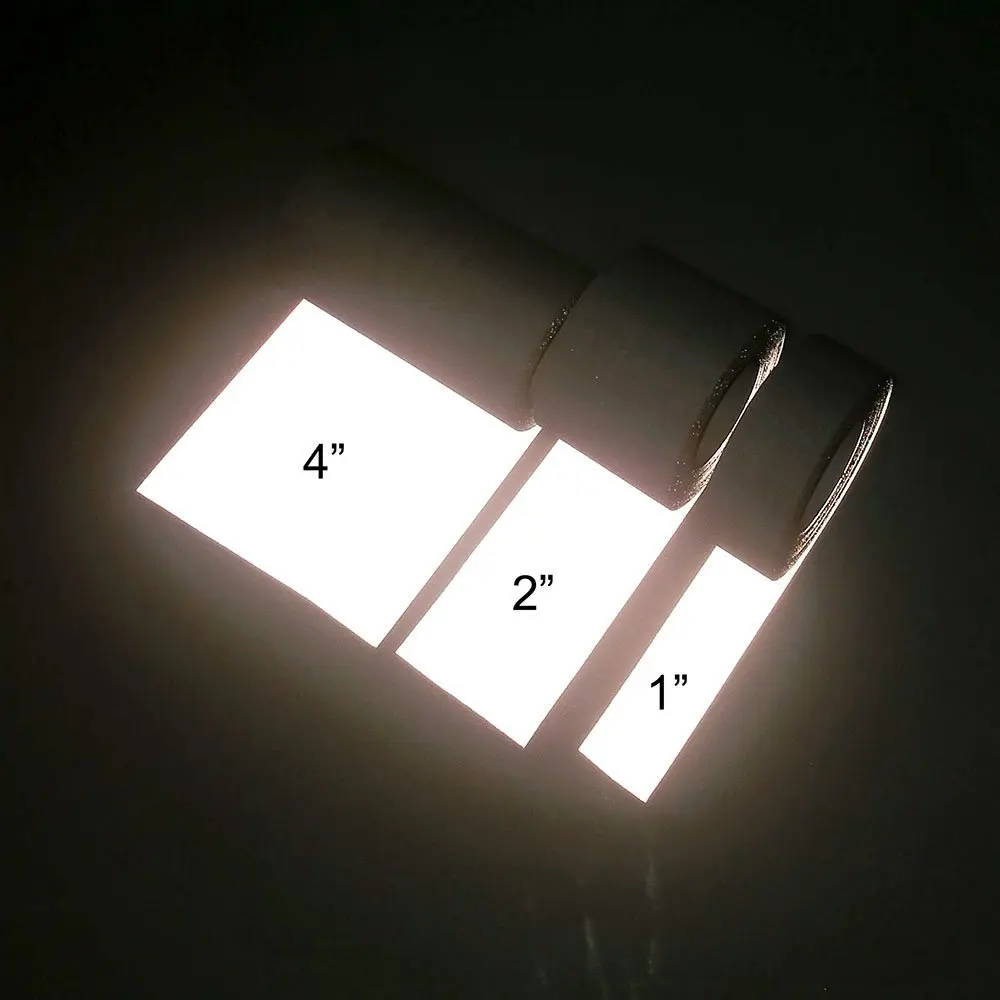 Reflective Tape Strip High Visibility Reflective Tape Sew-on DIY Warning Safety Fabric Webbing for Clothing Raincoats, Dark Grey