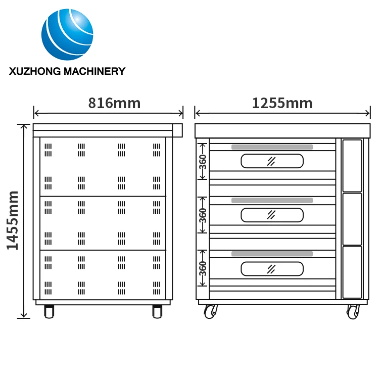 Commercial electric roaster oven, forno industrial commercial deck combi  gas and electricity oven