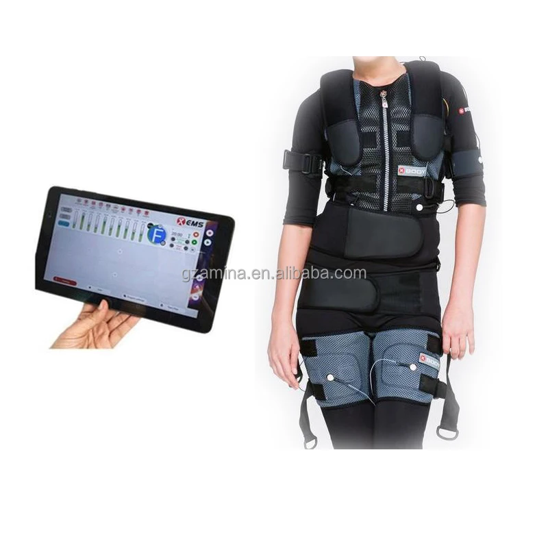 Wireless EMS Electrofitness training suit ems fitness machines for studio