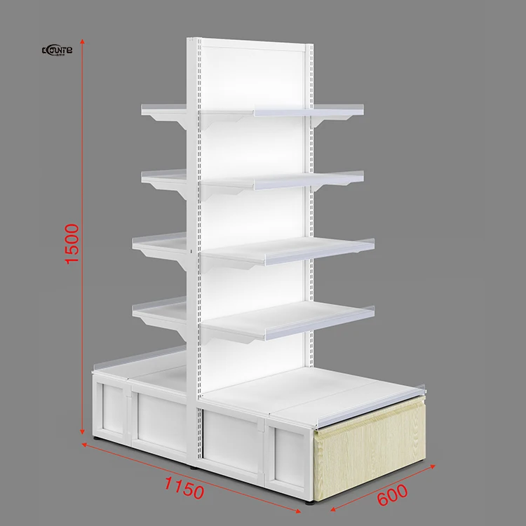 Supermarket Shelves Steel Retail Shelves Convenience Store Display Shelves