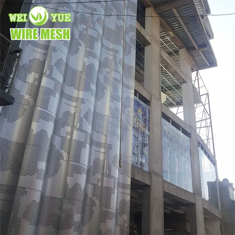 aluminum metal mesh curtain chain drapery fabric 1500x3000mm ACP/ACM Sheet For Interior or exterior wall cladding
