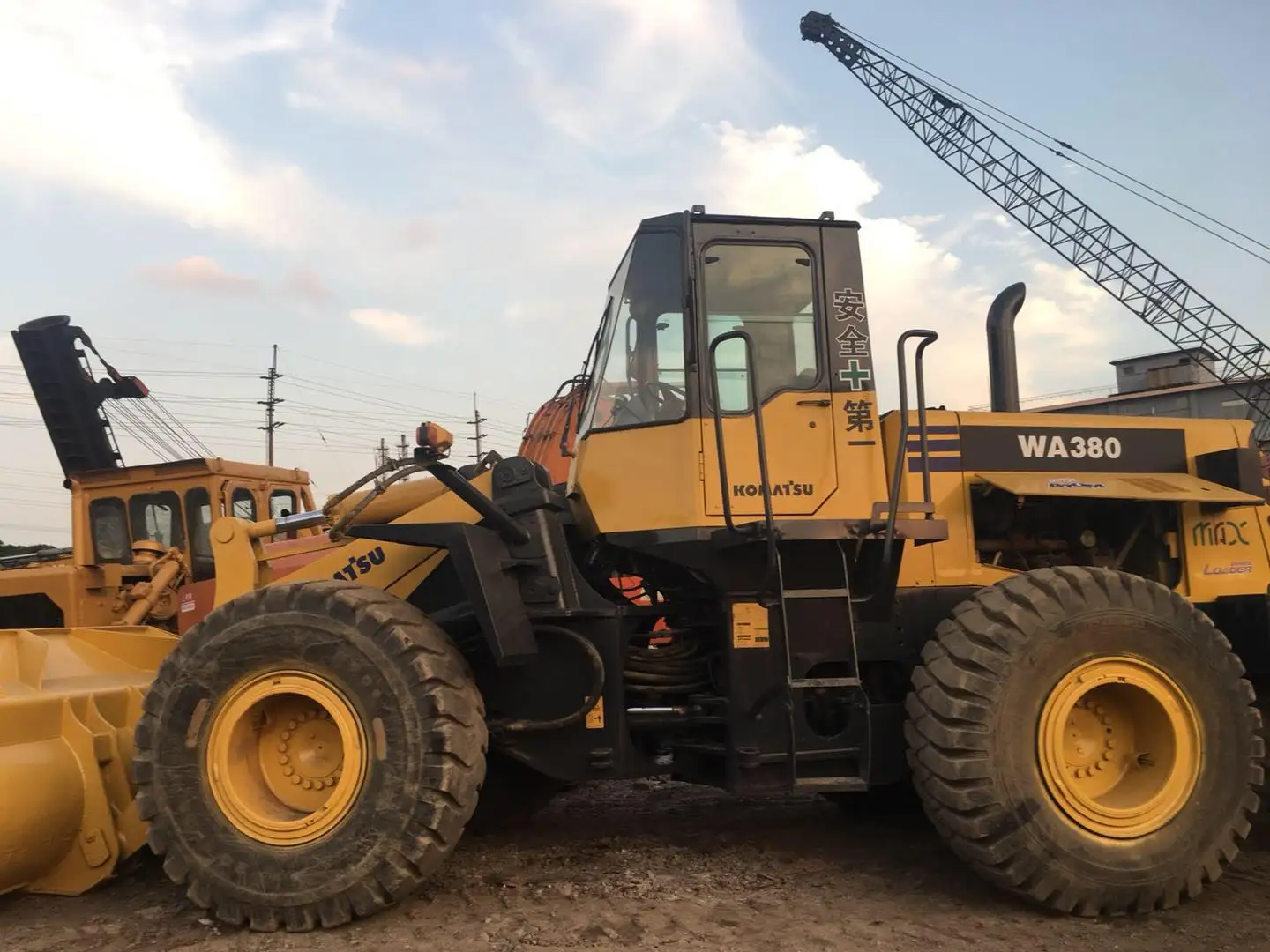 used Komastu wa380 pc60-7 pc56-7 pc60-7 pc110-7 hydraulic crawler excavator 35 ton high quality japan original