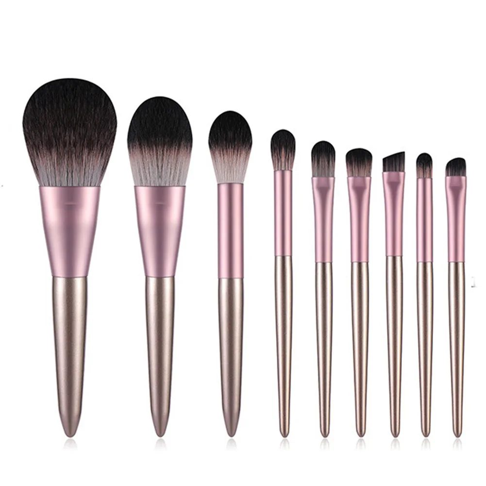 2023 Popular Luxury Pearl Color Makeup Brush Set Wholesale Customization Of Private Brand High Quality